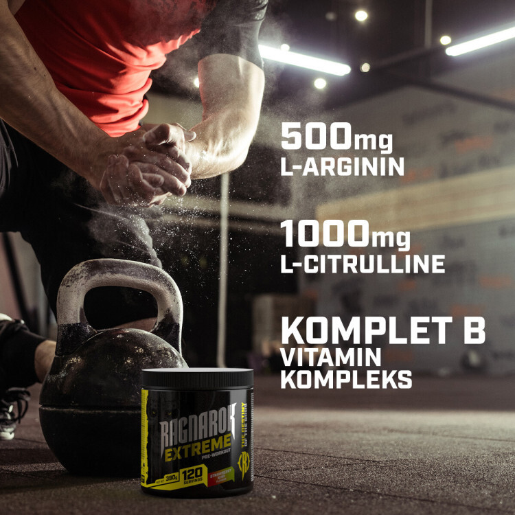 Ragnarok pre-workout (120 portioner)