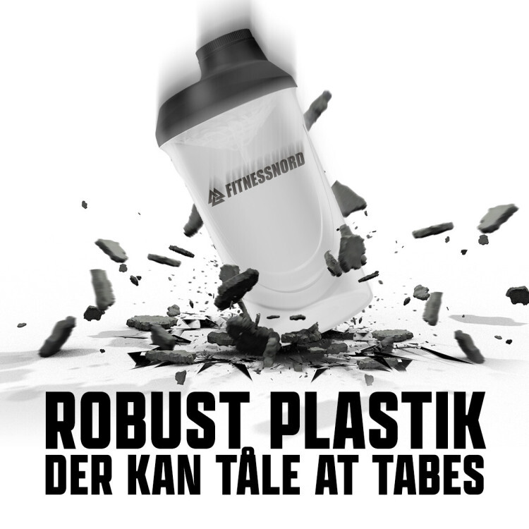 Shaker i gennemsigtig plast