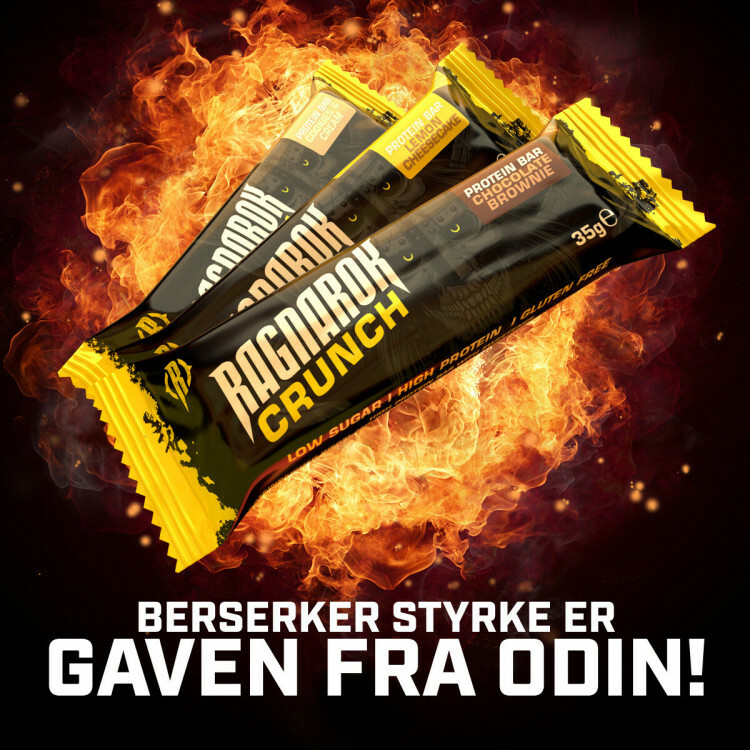 Ragnarok barer med 35% protein (12 x 35g)