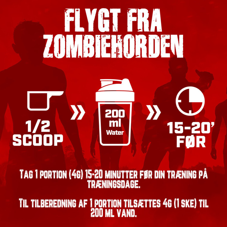 Braindead pre-workout (120 portioner)