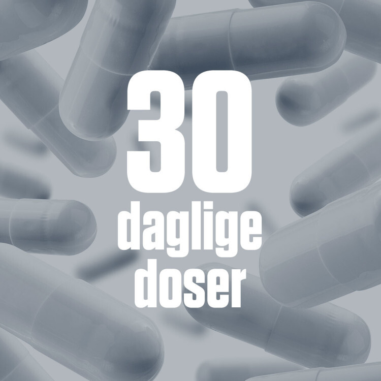 Calcium og magnesium (60 kapsler)