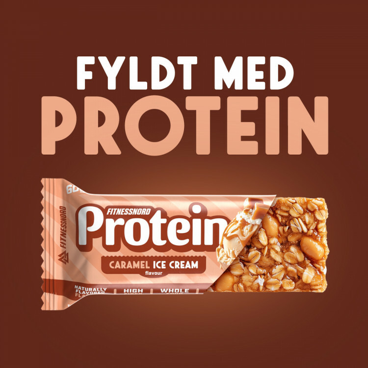 Højprotein Flapjack med Karamel Is-smag (60 g)