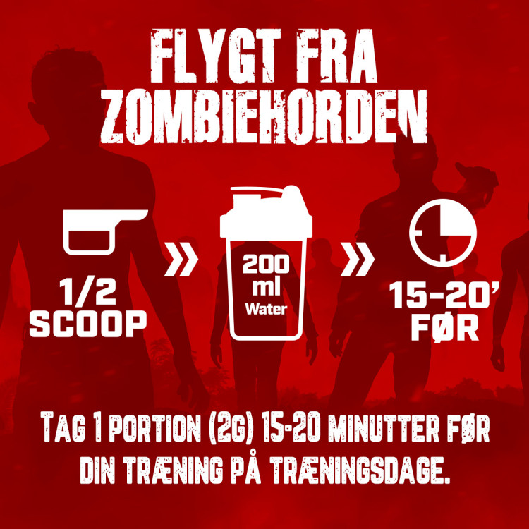 Braindead pre-workout (120 portioner)