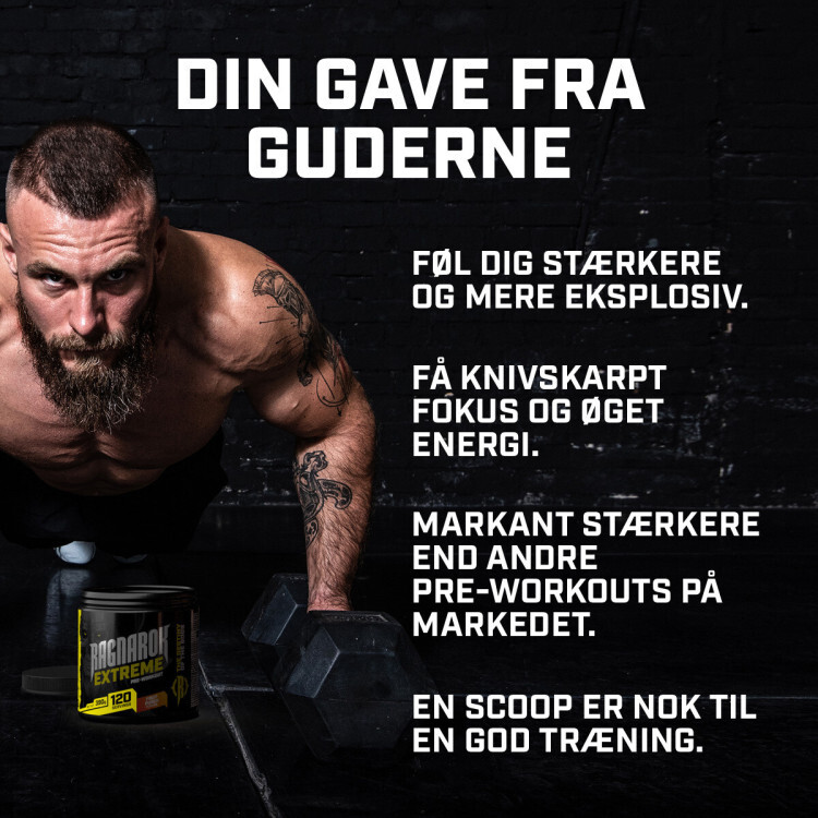 Ragnarok pre-workout (120 portioner)