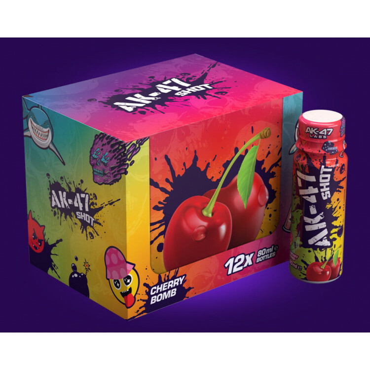 AĶ-47 pre-workout shots (12 x 80 ml)