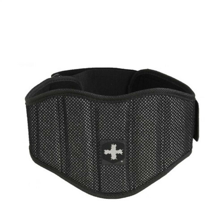 HARBINGER FIRM FIT CONTOURED BELT (BLACK)