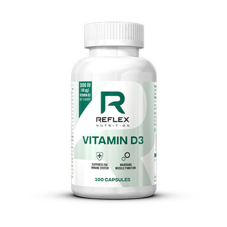 REFLEX NUTRITION VITAMIN D3 2000IU (100) STANDARD