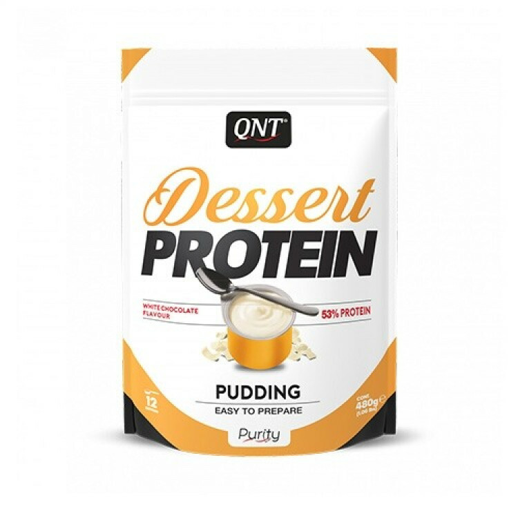 QNT DESSERT PROTEIN POWDER (480G) WHITE CHOCOLATE