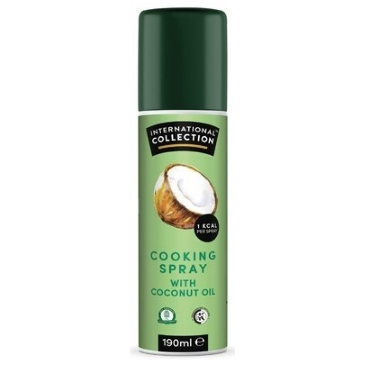 INTERNATIONAL COLLECTION COOKING SPRAY COCONUT 190 ml