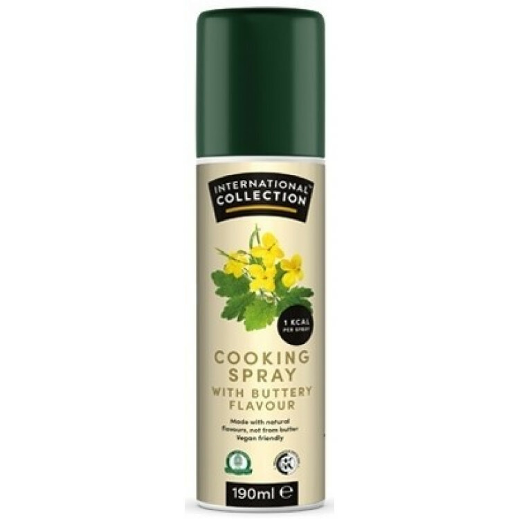 INTERNATIONAL COLLECTION COOKING SPRAY BUTTER 190 ml