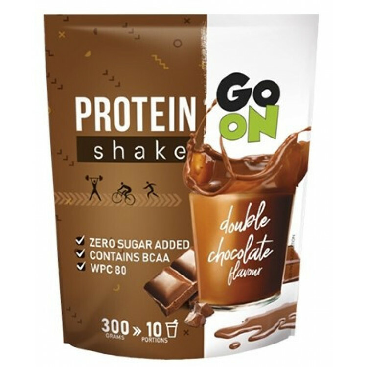 protein shake powder fra go on nutrition hos