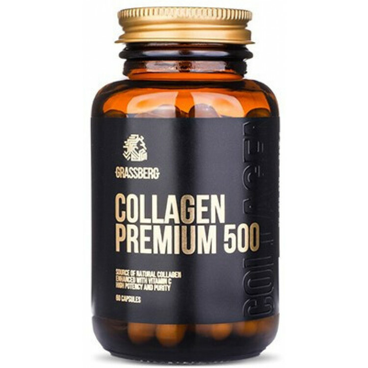 GRASSBERG COLLAGEN PREMIUM 500, 60 stk