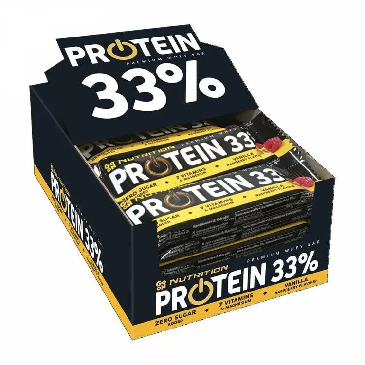 Proteinbar med 33% protein (50 g)
