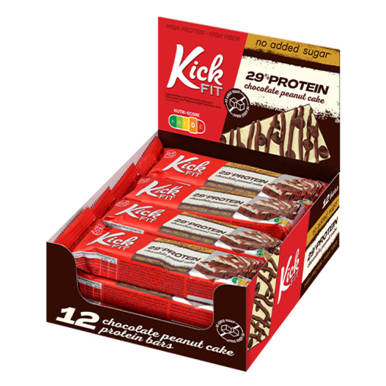 Proteinbar 29 % – chokolade & peanut (12 x 50 g)