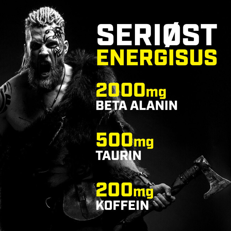 Ragnarok pre-workout energidrik (12 x 80 ml)