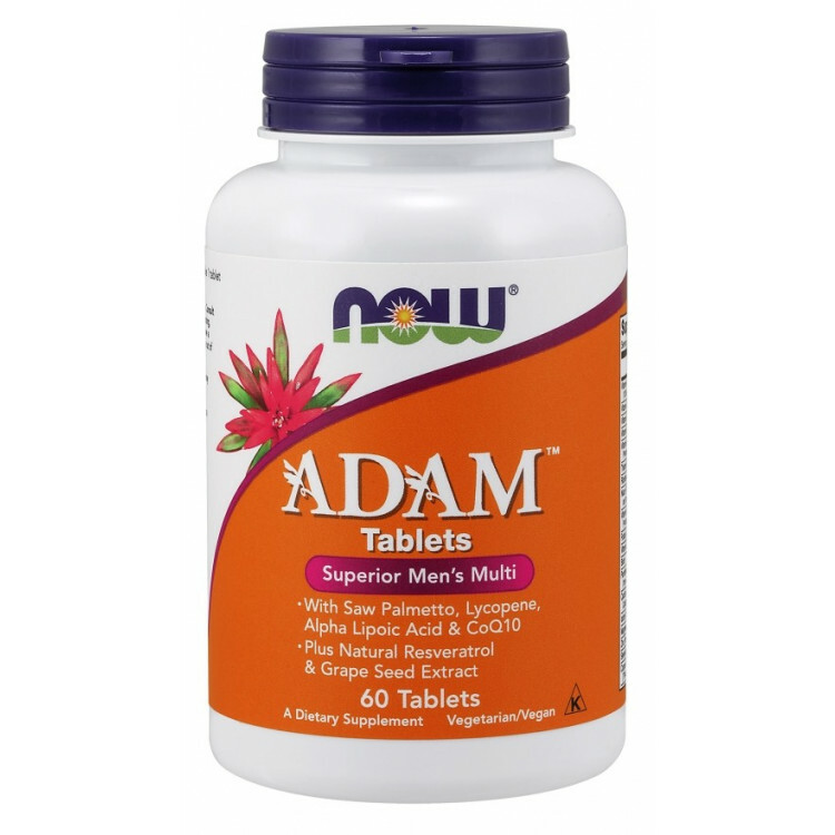 NOW FOODS ADAM MULTI-VITAMIN FOR MEN 60 stk 