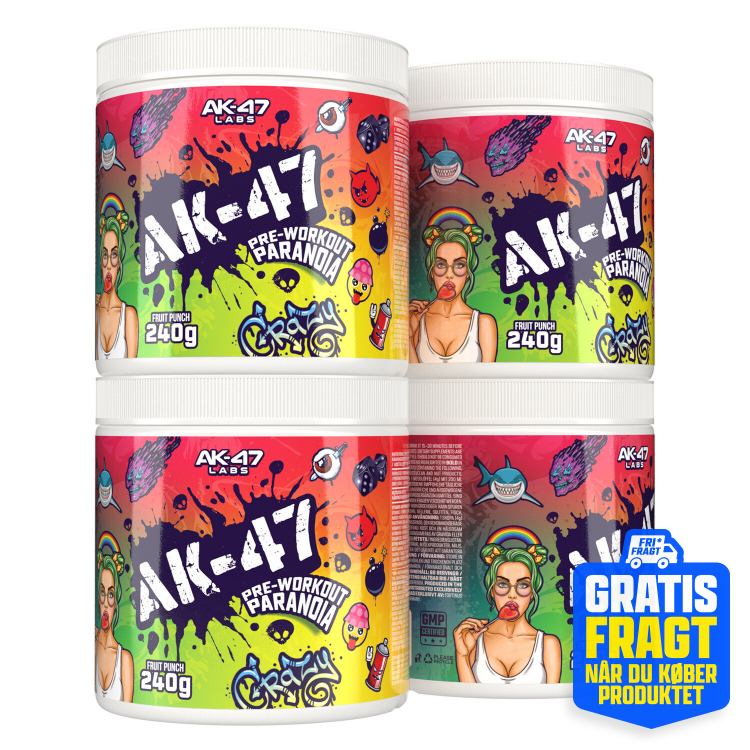 AĶ-47 pre-workout (4 x 120 portioner)