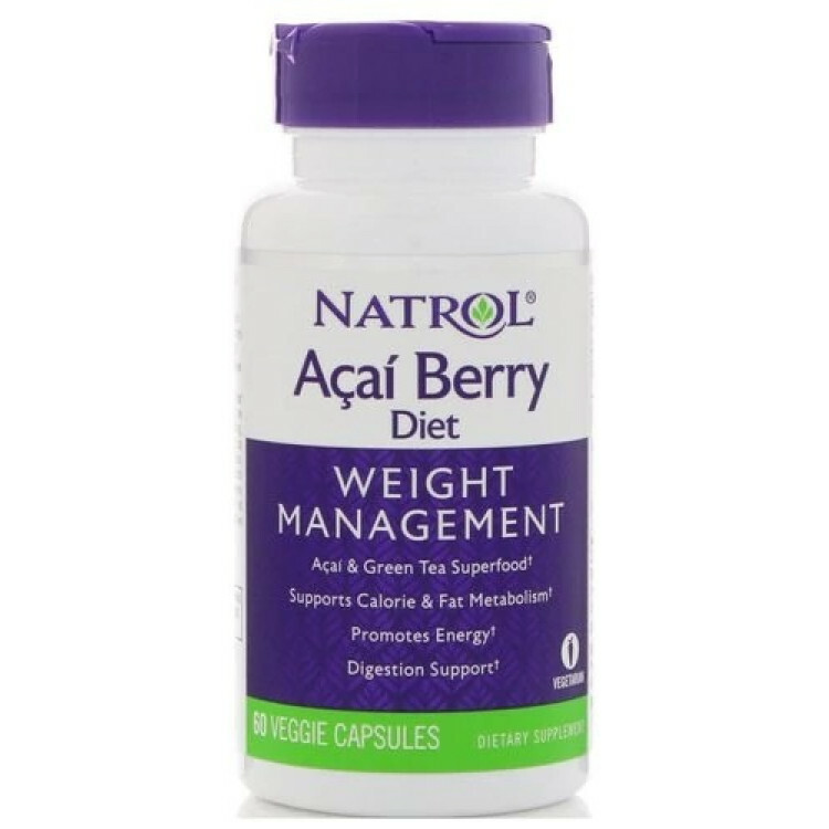 NATROL ACAI BERRY DIET, 60 stk 