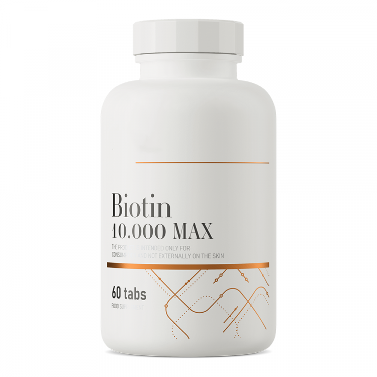Biotin høj dosis (60 tabletter)