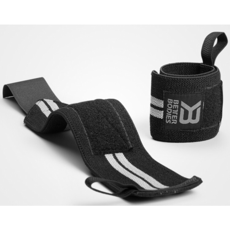 Håndledsbind i sort (1 par)