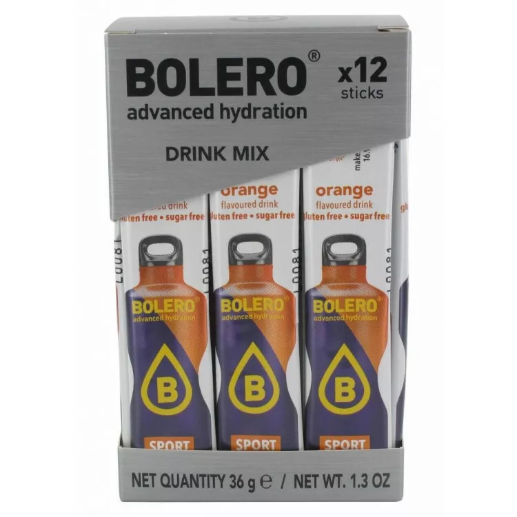 BOLERO SPORT ISOTONIC STICKS 12 x 3 g 