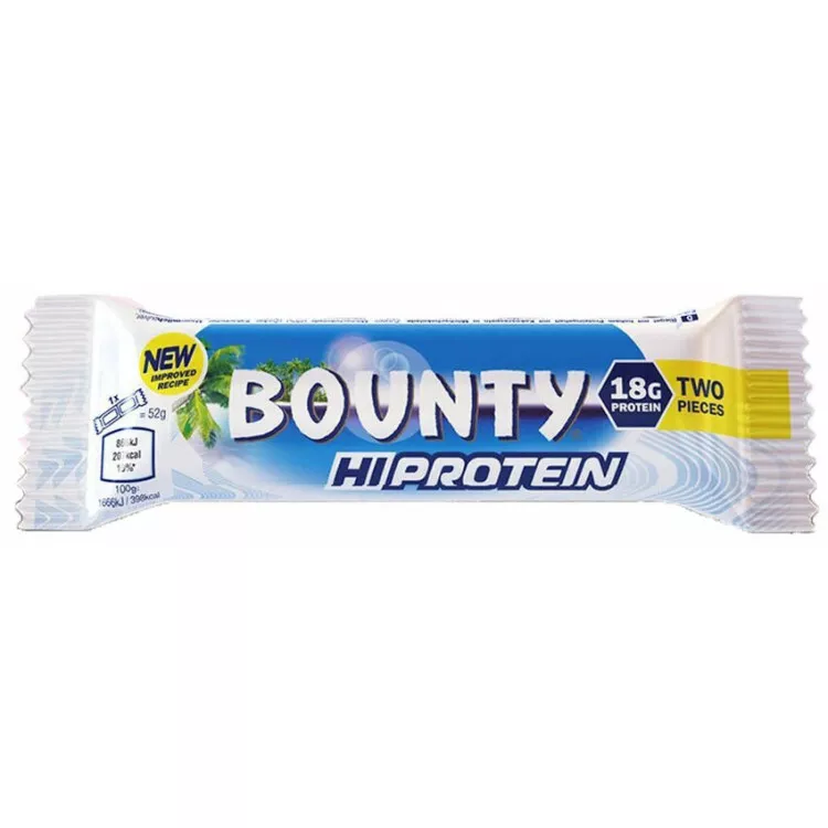 Bounty bar med 35% protein (52 g)