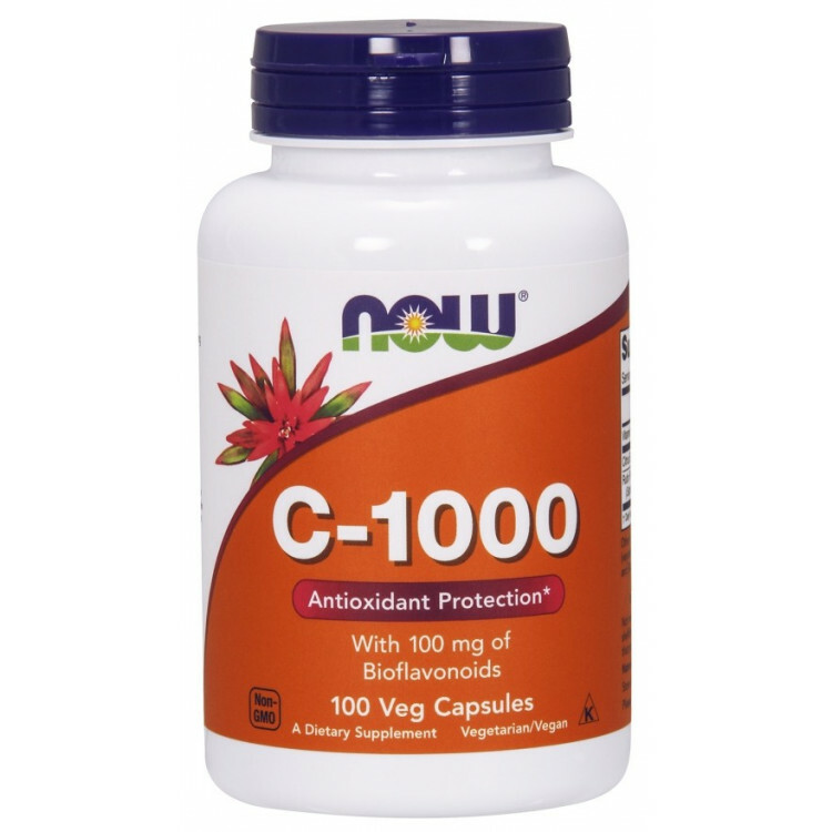 NOW FOODS C-1000, 100 stk 