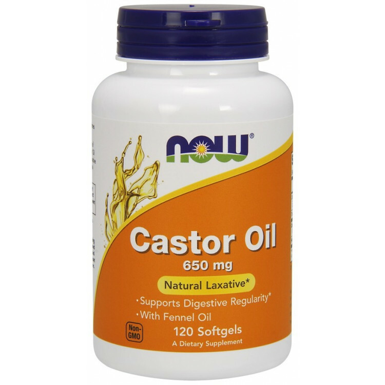 NOW FOODS CASTOR OIL 120 stk 