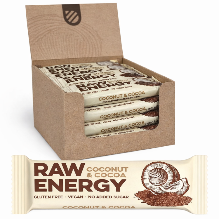 Energibar (20 x 50 g) - Coconut & Cocoa