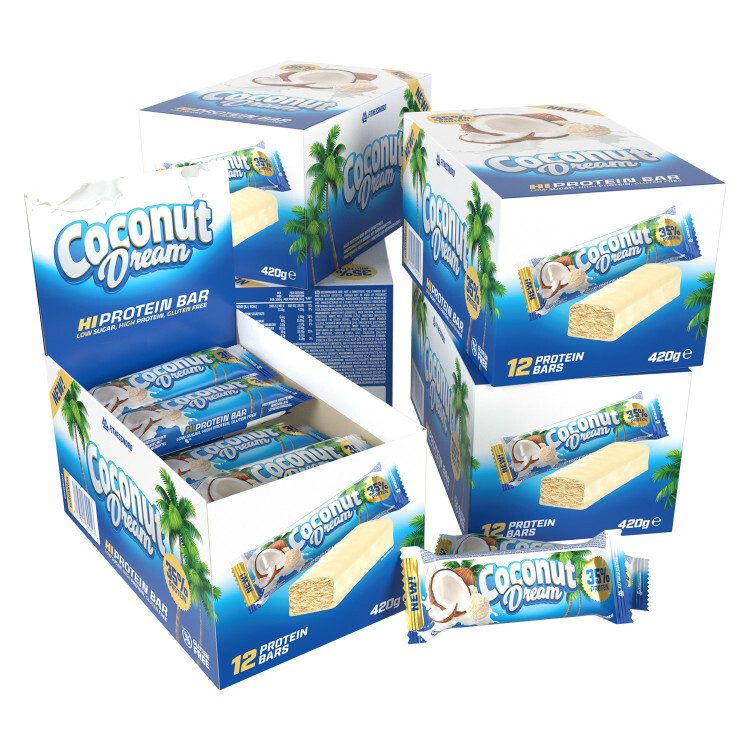 Coconut Dream bar med 35% protein (60 x 35 g)