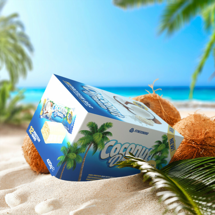 Coconut Dream bar med 35% protein (12 x 35 g)