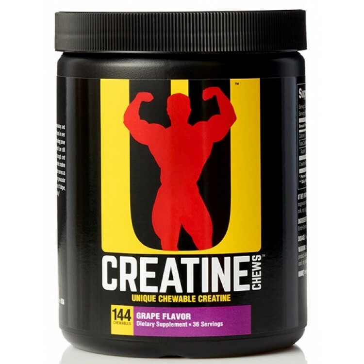 Kreatin med smag (144 tyggetabletter)