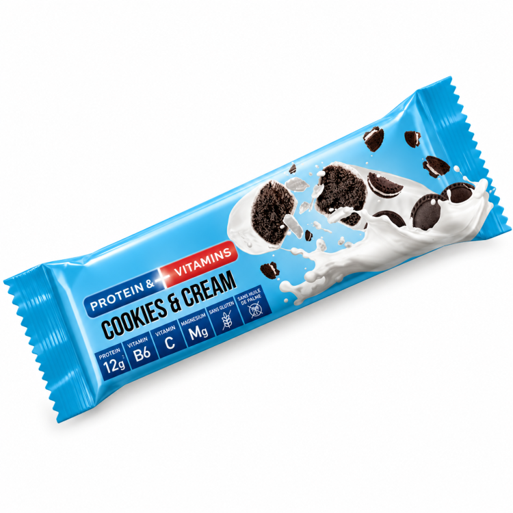 Vitamin Proteinbar (1 x 49 g) - Cookies & Cream
