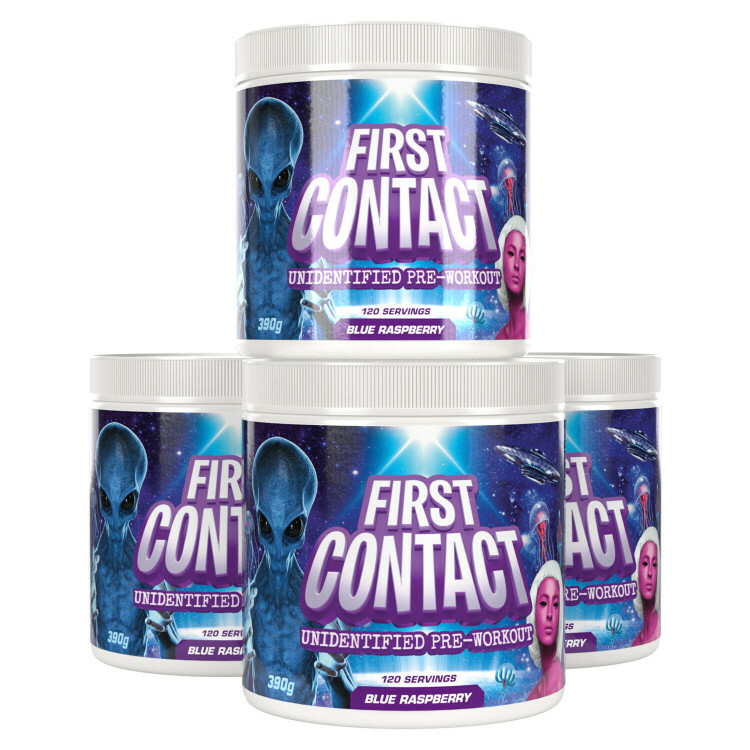First contact pre-workout (4 x 120 portioner)