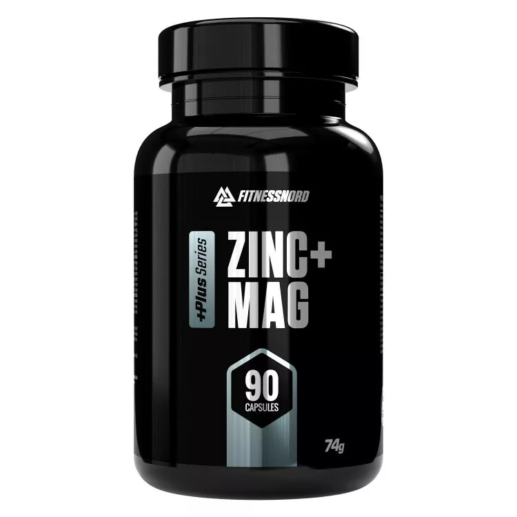 Zink, magnesium og B6-vitamin (90 kapsler)