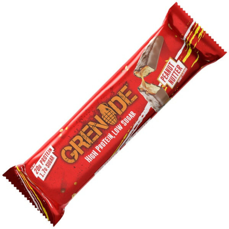 Grenade bar med 37% protein (1 x 60 g)-Peanut Nutter