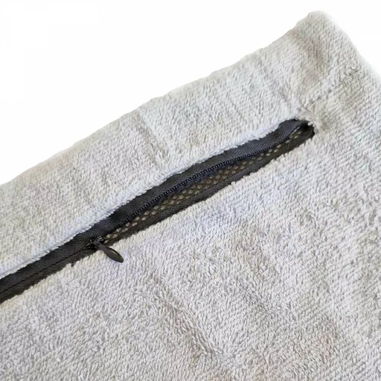 Håndklæde med lomme