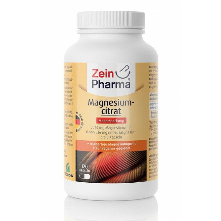 ZEIN  MAGNESIUM CITRATE, 680MG - 120 CAPS