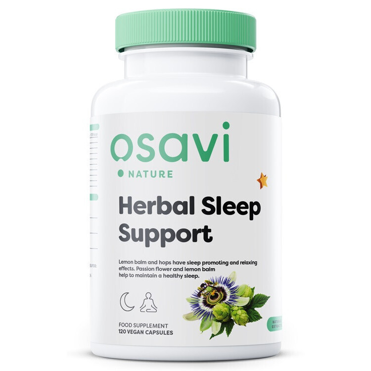Herbal Sleep Support (Melatonin Free) 120 vegan kapsler