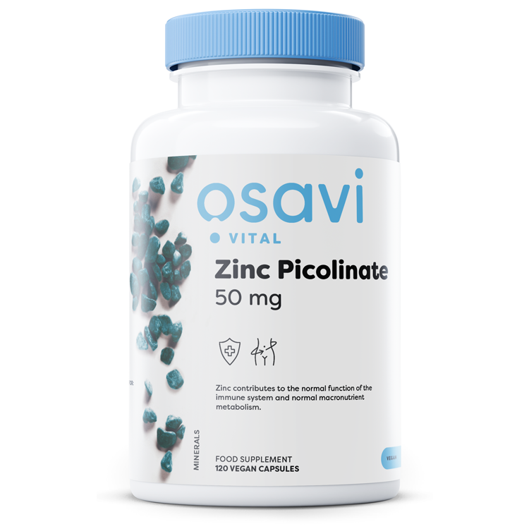 Zinc Picolinate 50mg 120 vegan kapsler