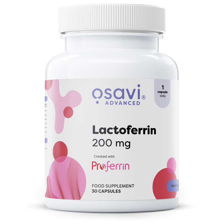 Lactoferrin 200mg 30 kapsler