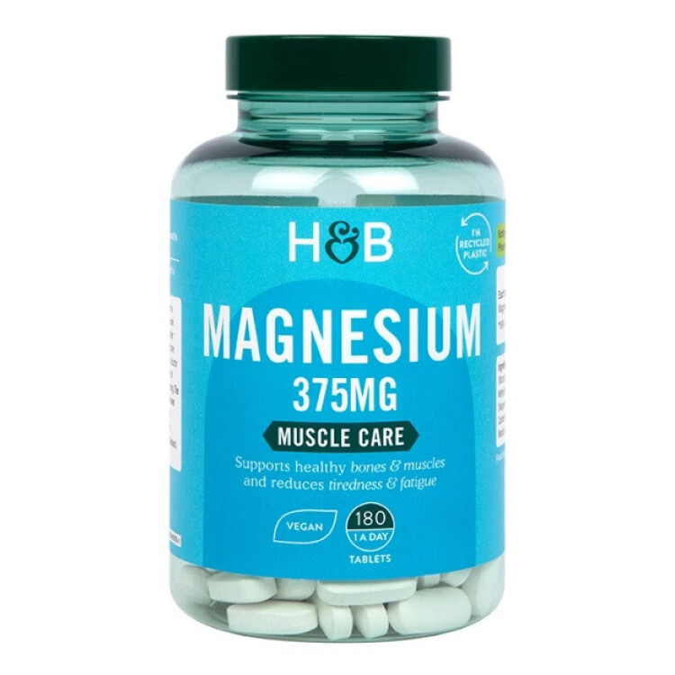 Magnesium 375mg, 180 tabs
