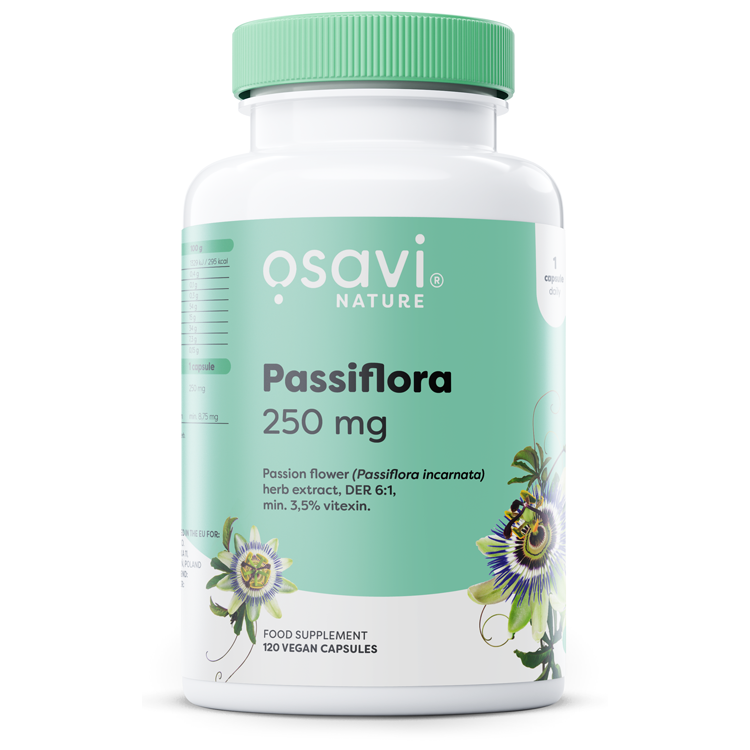 Passiflora 250mg 120 vegan kapsler