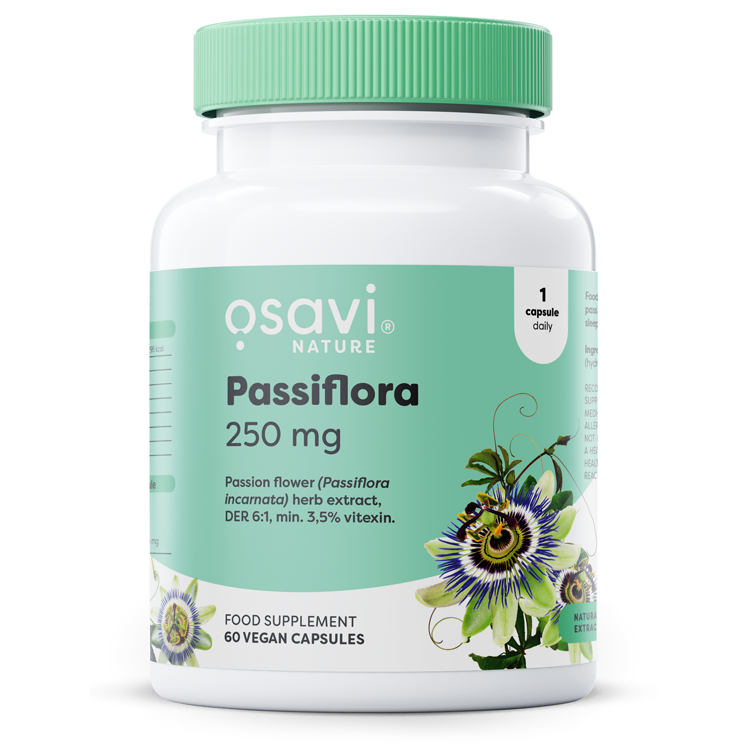 Passiflora 250mg 60 vegan kapsler