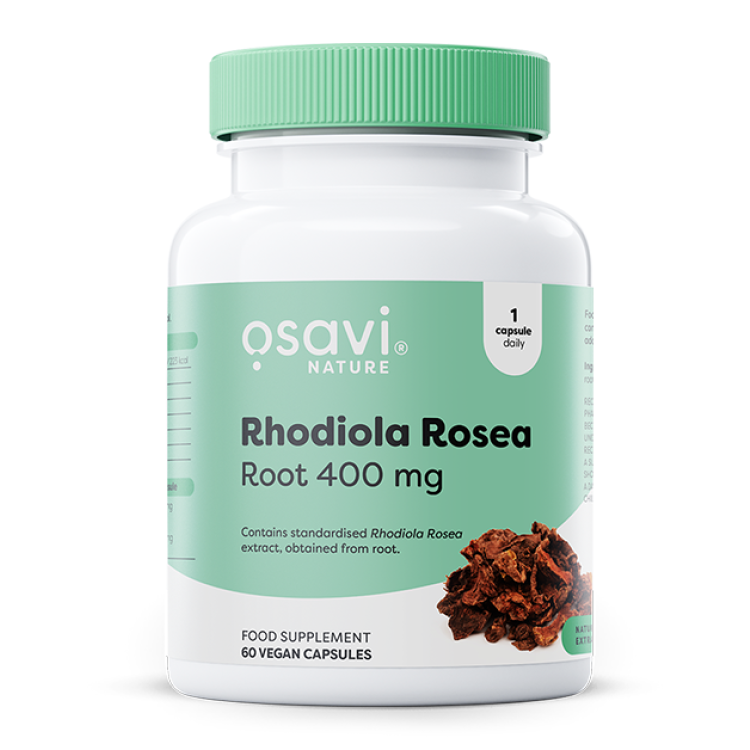 Rhodiola Rosea Root 400mg 60 vegan kapsler