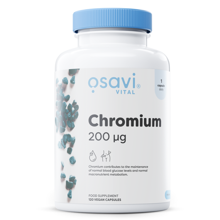 Chromium 200mcg 120 vegan kapsler