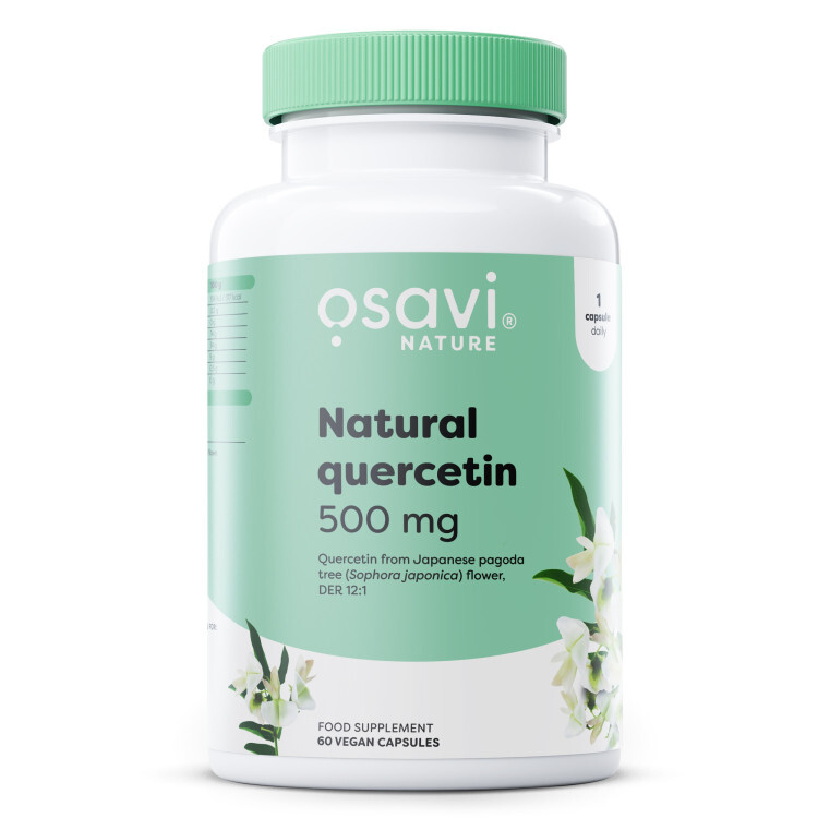 Natural Quercetin 500mg 60 vegan kapsler