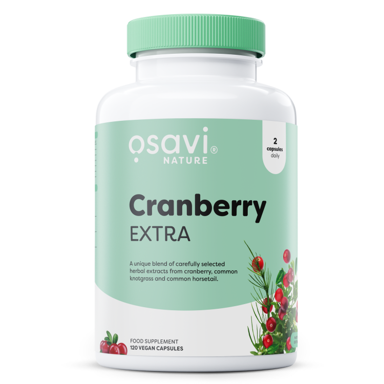 Cranberry EXTRA 120 vegan kapsler