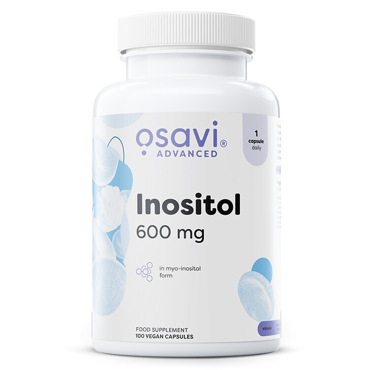 Inositol 600mg 100 v-kapsler