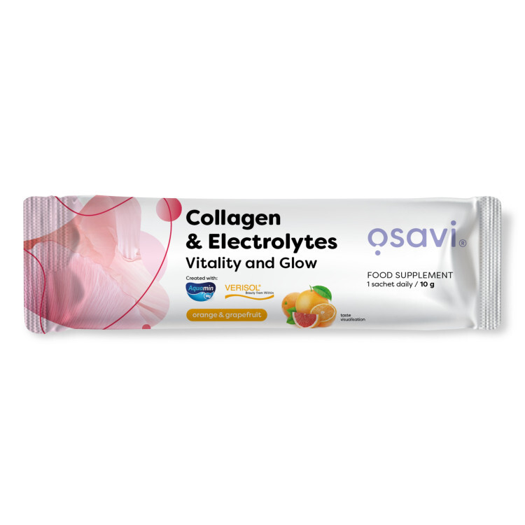 Collagen Electrolytes Vitality and Glow Orange & Grapefruit 10g (1 portion)